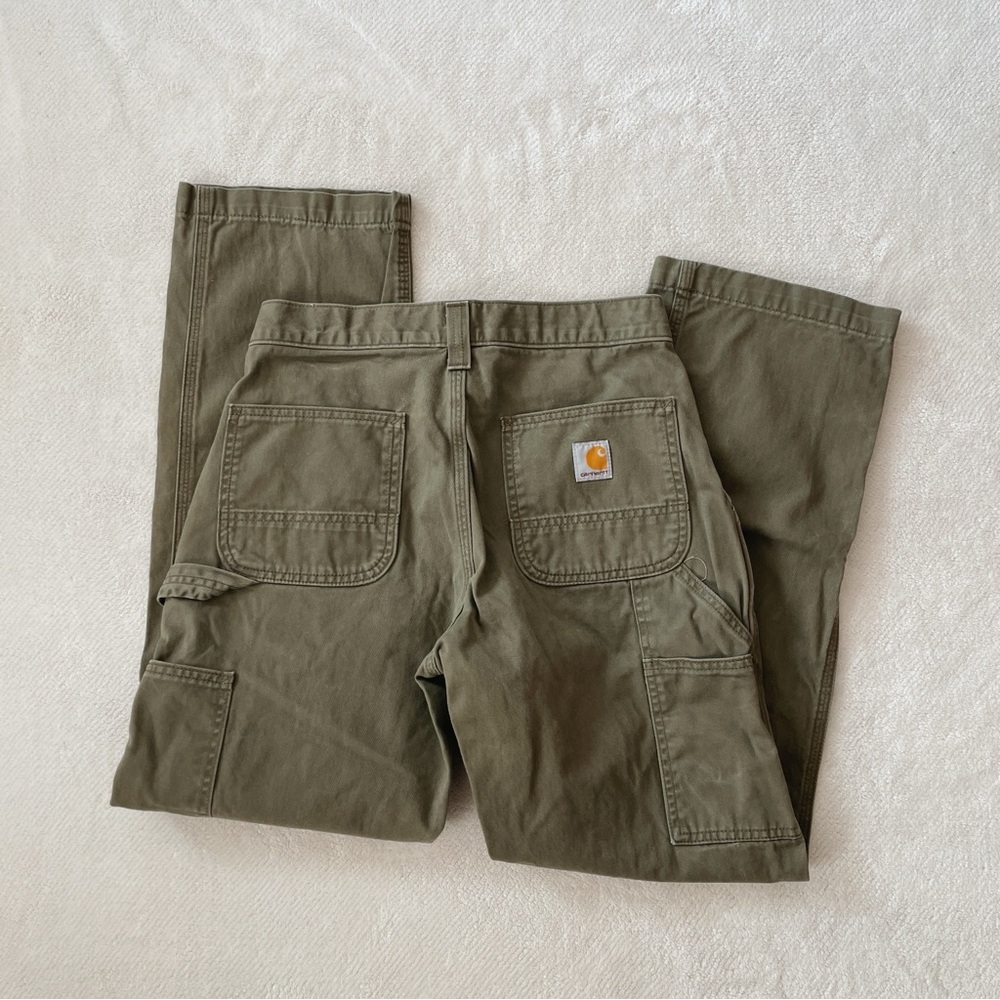 Carhartt Men's Straight Jeans Olive Green